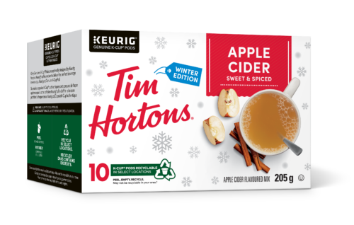 Tim Hortons Apple Cider K-Cup Box/10
