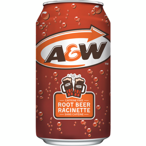 A&W Root Beer 355 ml Cans Case/12