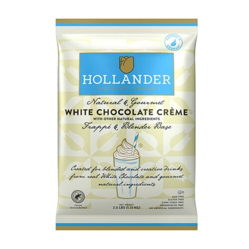 Hollander Frappe Powder White Chocolate Creme Bag/2.5 lb