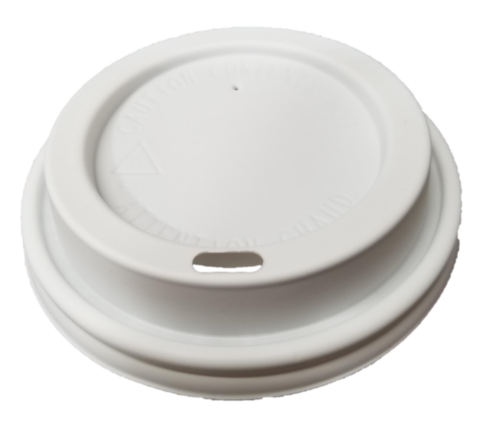Pactiv DDL162 White Dome Lid (for 12-20 oz Cups) Case/1020