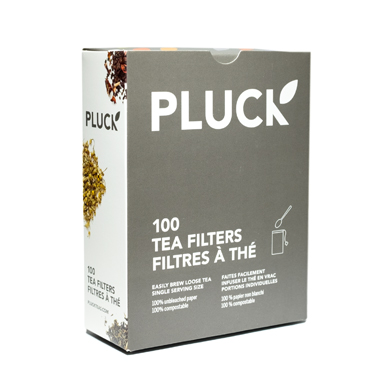Pluck Tea Paper Filters Box/100