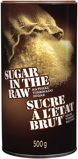 Sugar In The Raw Natural Turbinado Sugar Cylinder/500 g