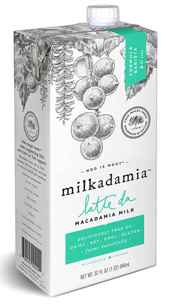 Milkadamia Latte Da Milk Carton/946 mL