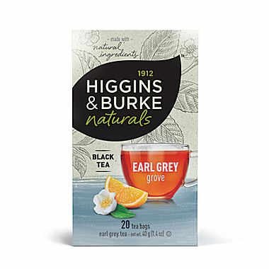 Higgins & Burke Earl Grey Grove Teabags Box/20