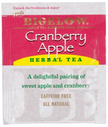 Bigelow Cranberry Apple Teabags Box/28