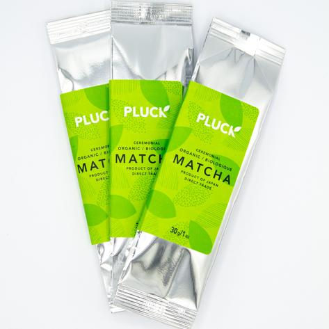 Pluck Tea Premium Ceremonial Matcha Refill Pack/30 g