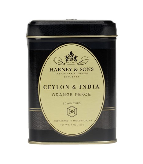 Harney & Sons Ceylon & India Orange Pekoe Loose Tea Tin/4 oz