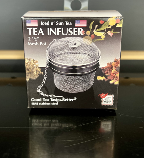 G&H Tea Services Mesh Tea Infuser Pot 2.5″