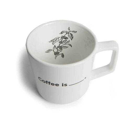 Created Co. Ceramic Mug “Coffee Is” 12 oz