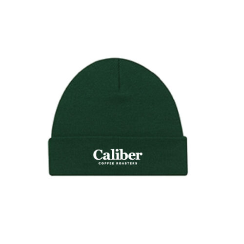 Caliber Forest Green Embroidered Logo Toque/One-Size