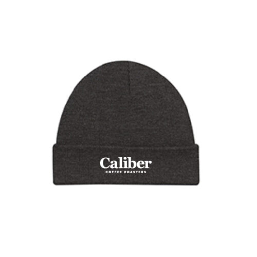 Caliber Charcoal Embroidered Logo Toque/One-Size