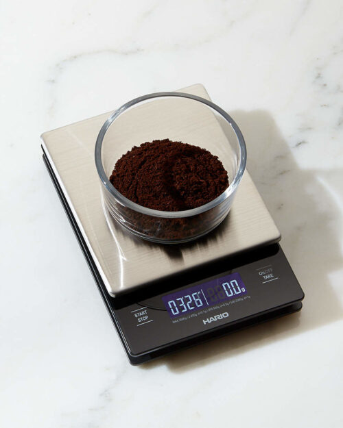 Hario Metal Rechargeable Drip Scale
