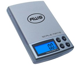 American Weigh Pocket Scale Silver