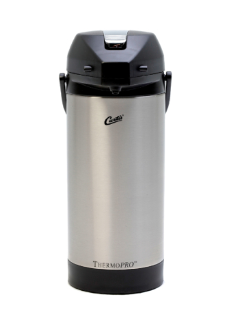 Curtis Airpot with Lever Handle Stainless Steel 1 Gallon