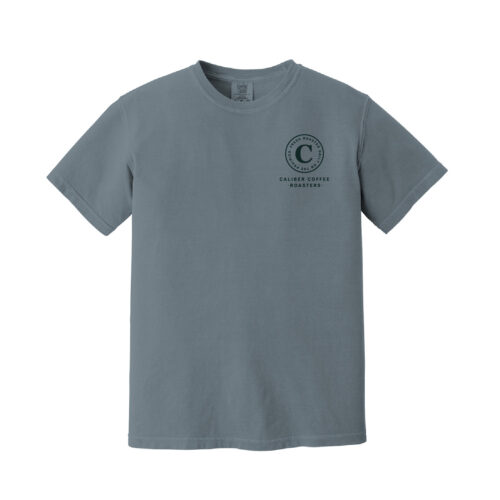 Caliber Comfort Colors Logo T-Shirt Granite Medium