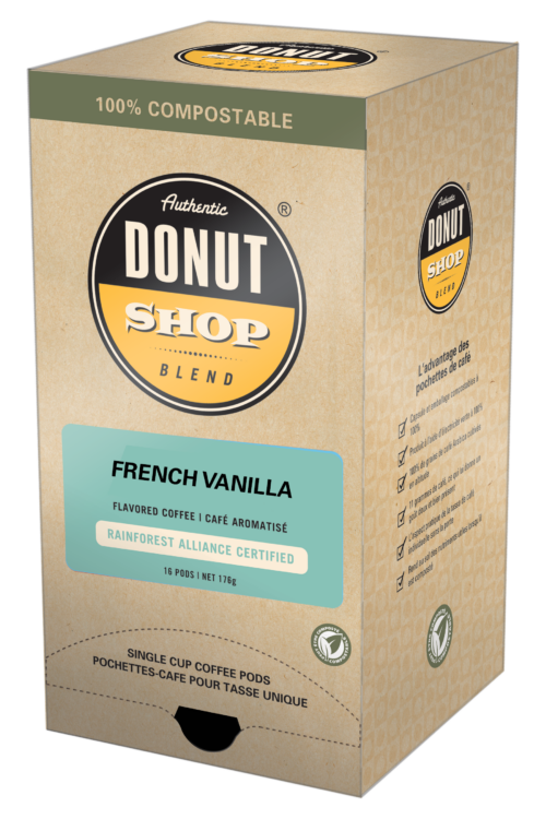 Authentic Donut Shop French Vanilla Pods Box/16