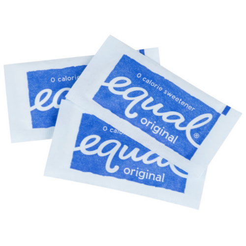 Equal Zero Calorie Sweetener Packets Box/100